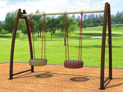 Outdoor Free Standing Tire Swing Set for Parks SW-022